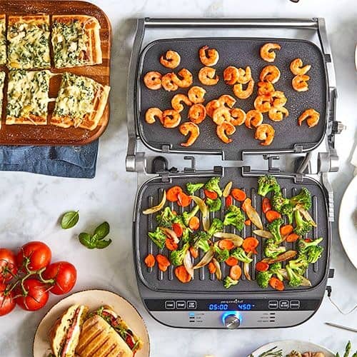 Deluxe Electric Grill & Griddle Set